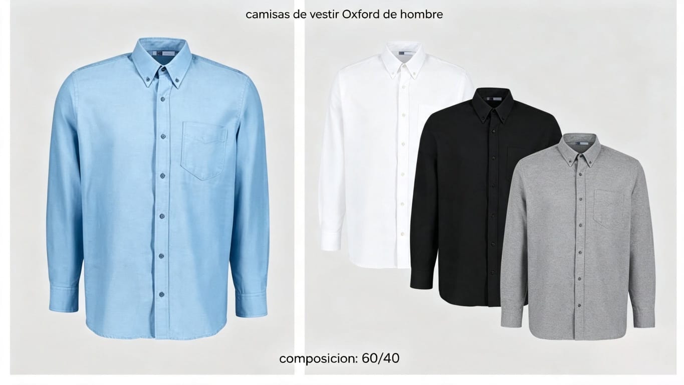 Camisas Oxford de hombre