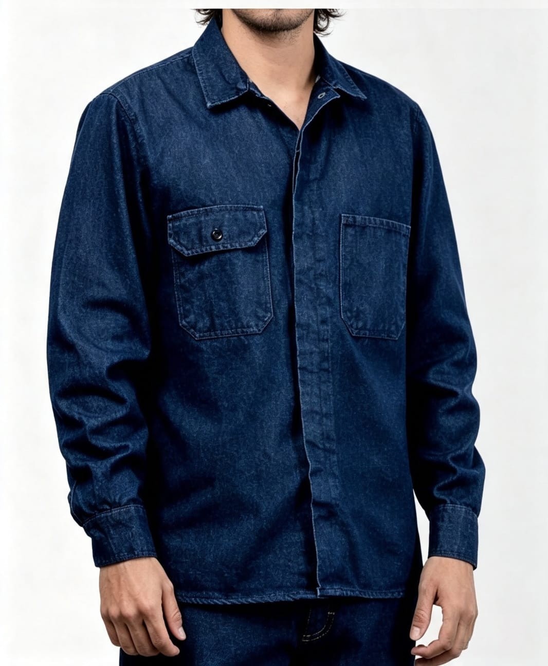 Camisola de mezclilla