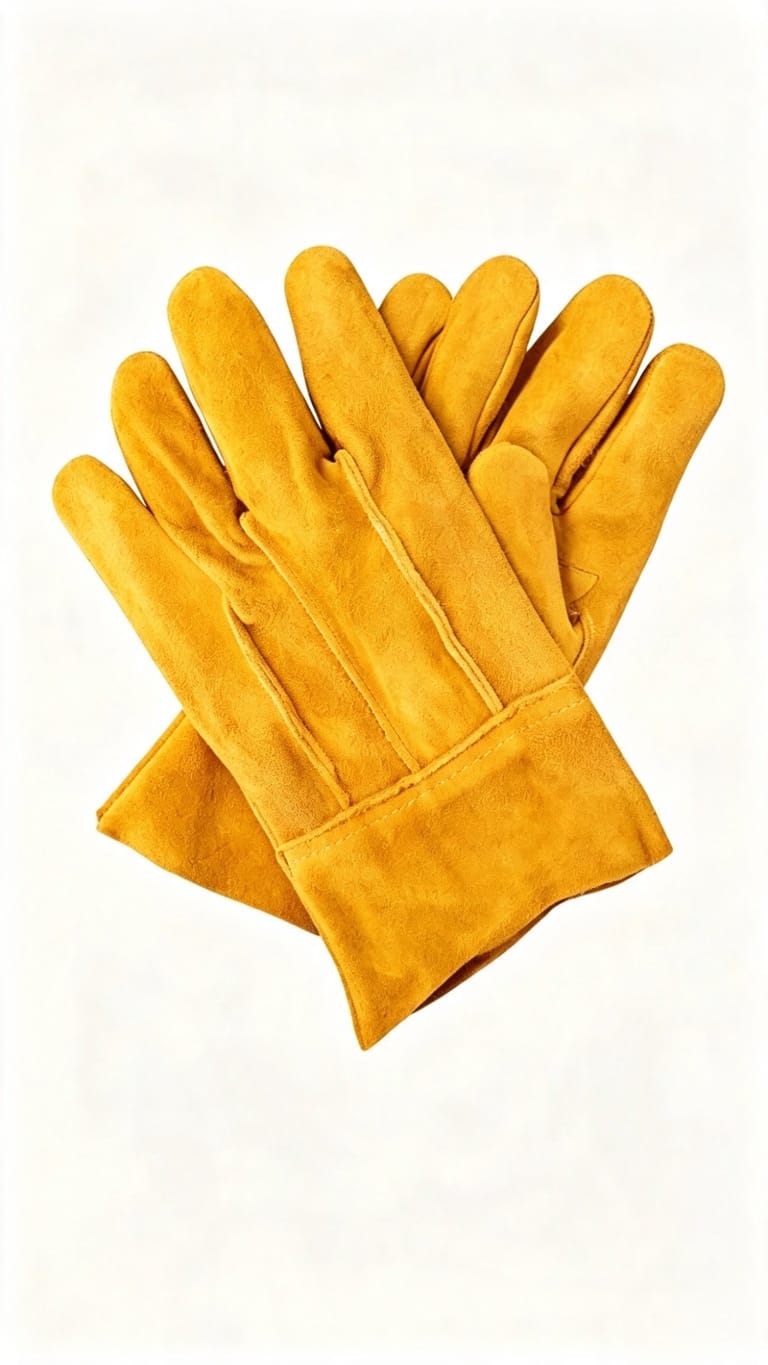 Guante de Carnaza Amarillo