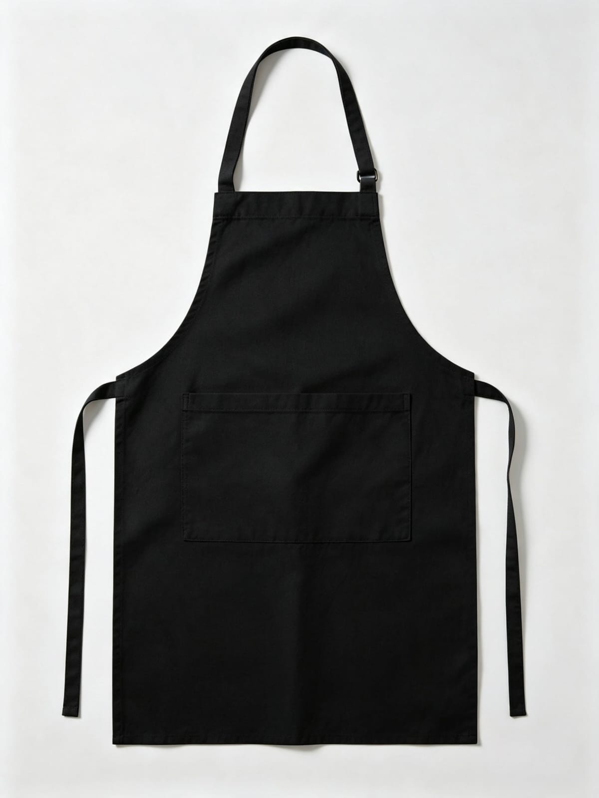 Mandil Completo Negro Gabardina